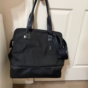 BEIS Mini Weekender Convertible in Black